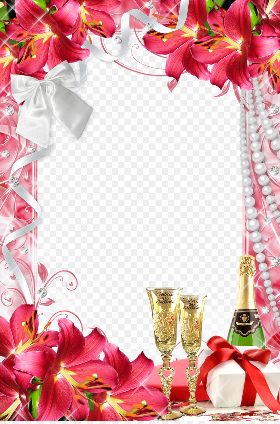 Wedding Frame Background Design Free Download - SlideBackground